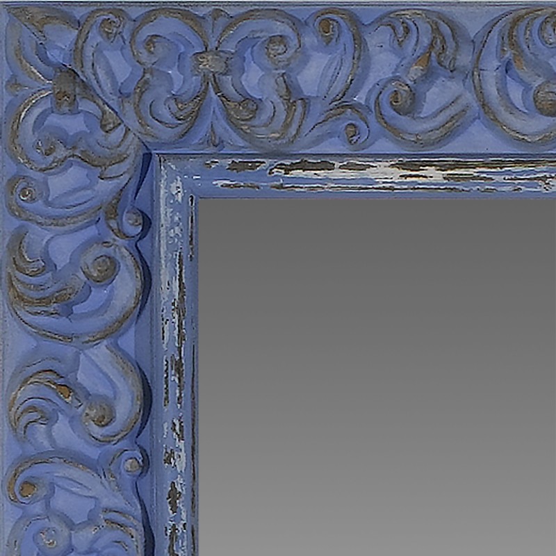 Artesana Vintage Decapé Azul