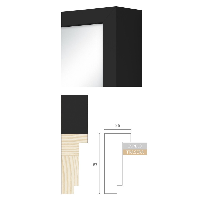 Design Caja 09 Negro Lacado